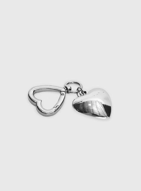 Two Lovers Key Ring Silver Product Image