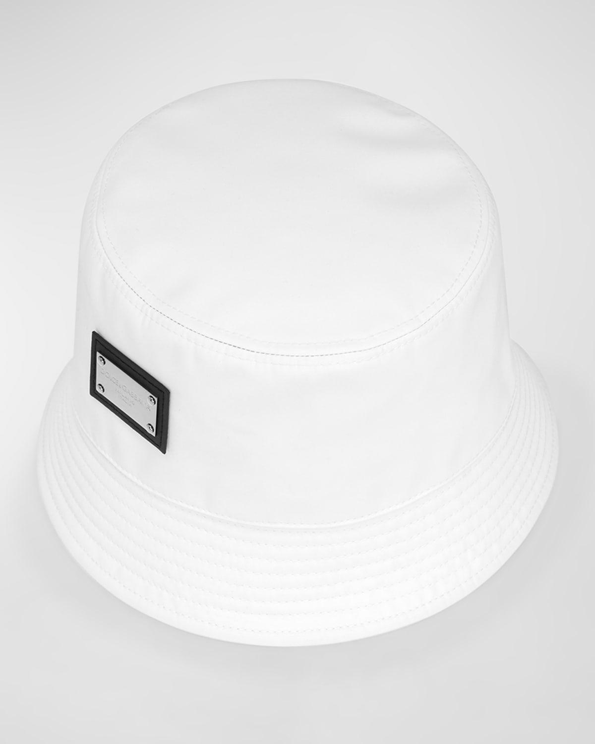 Mens Logo Plaque Bucket Hat Product Image
