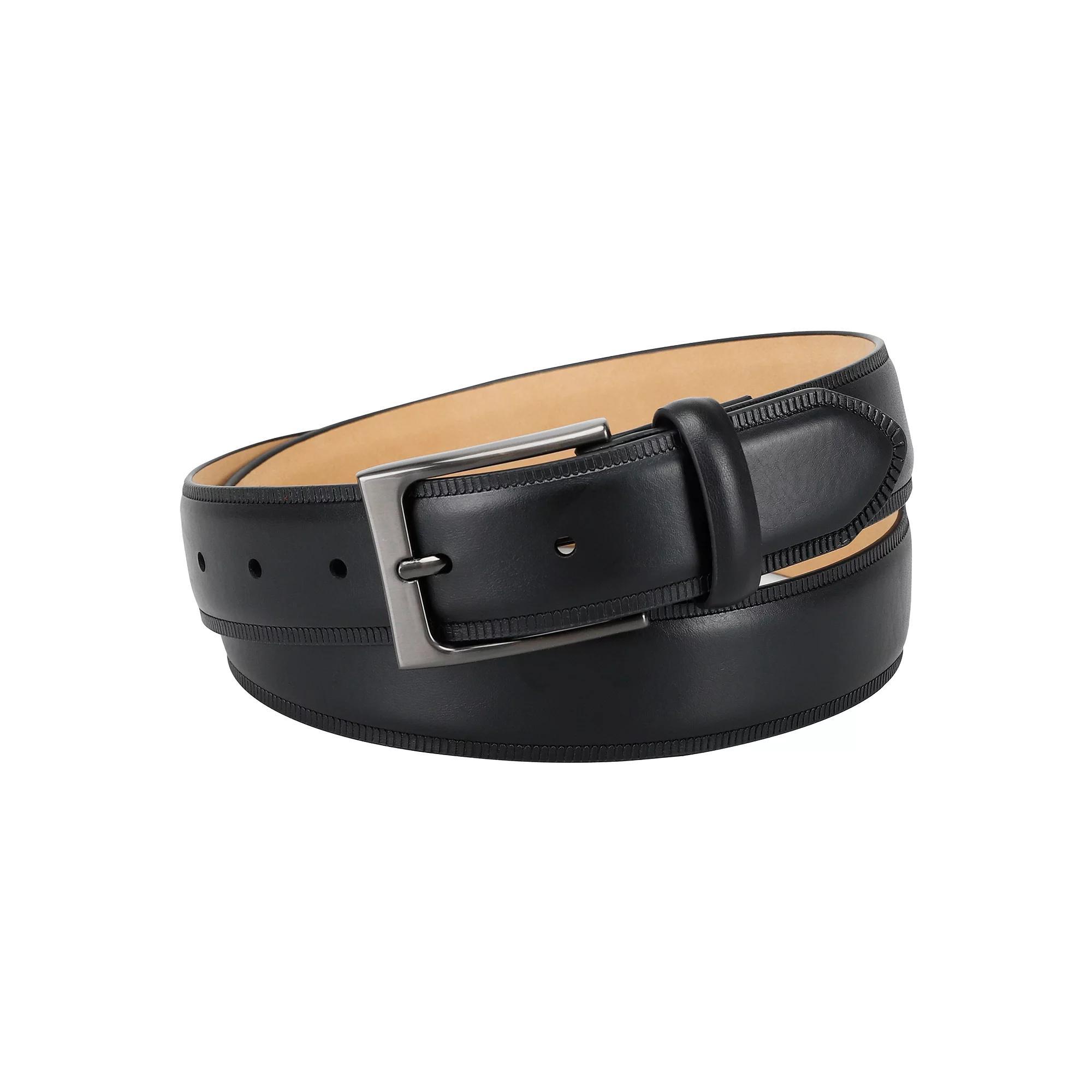 Mens Sonoma Goods For Life Embossed Edge Dress Belt Product Image