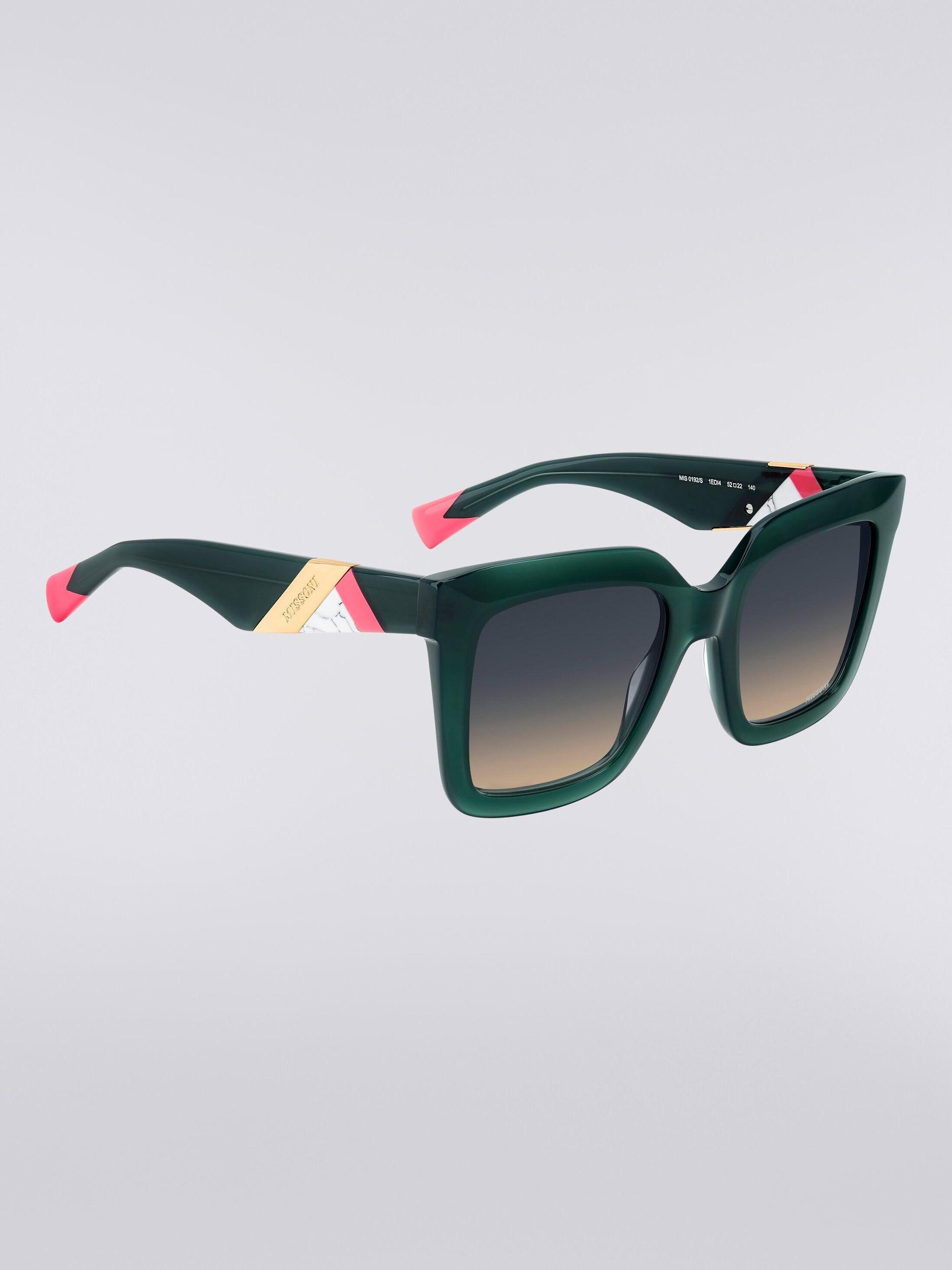 Square acetate sunglasses Product Image