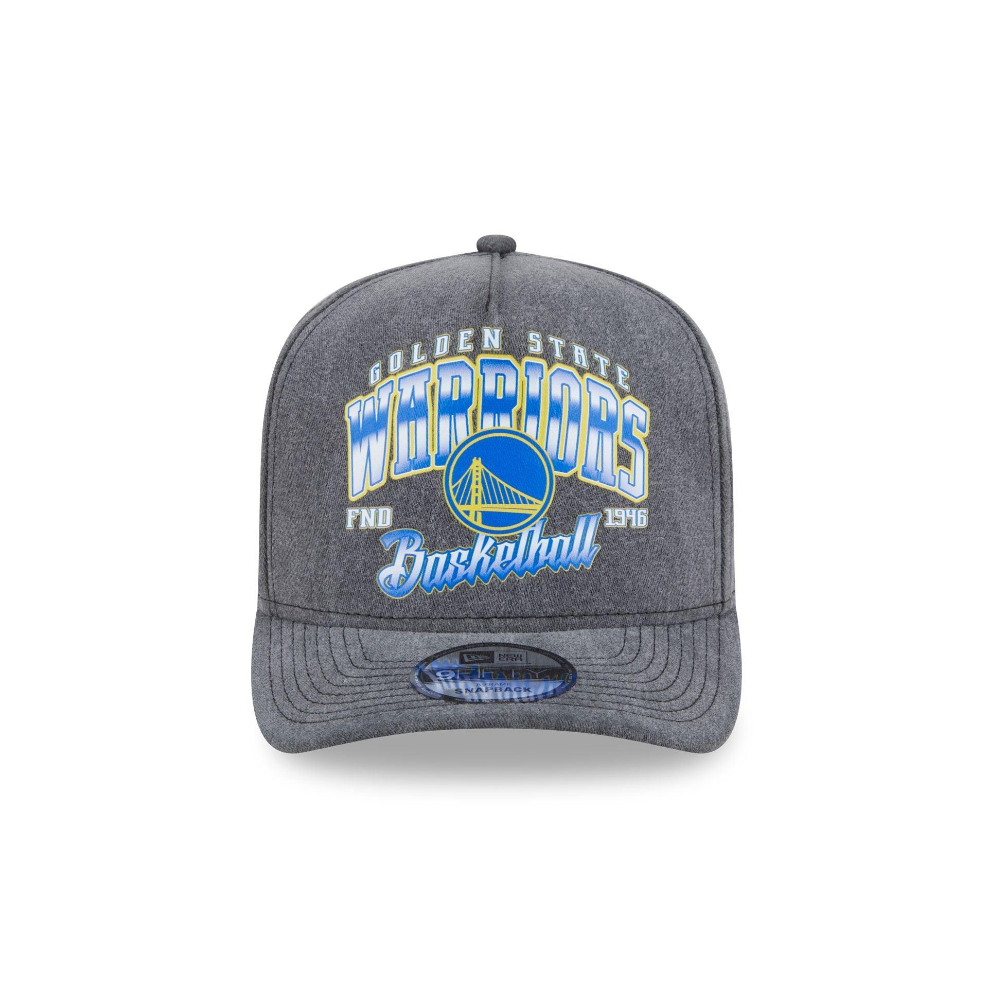 Golden State Warriors Washed 9FIFTY A-Frame Snapback Hat Male Product Image