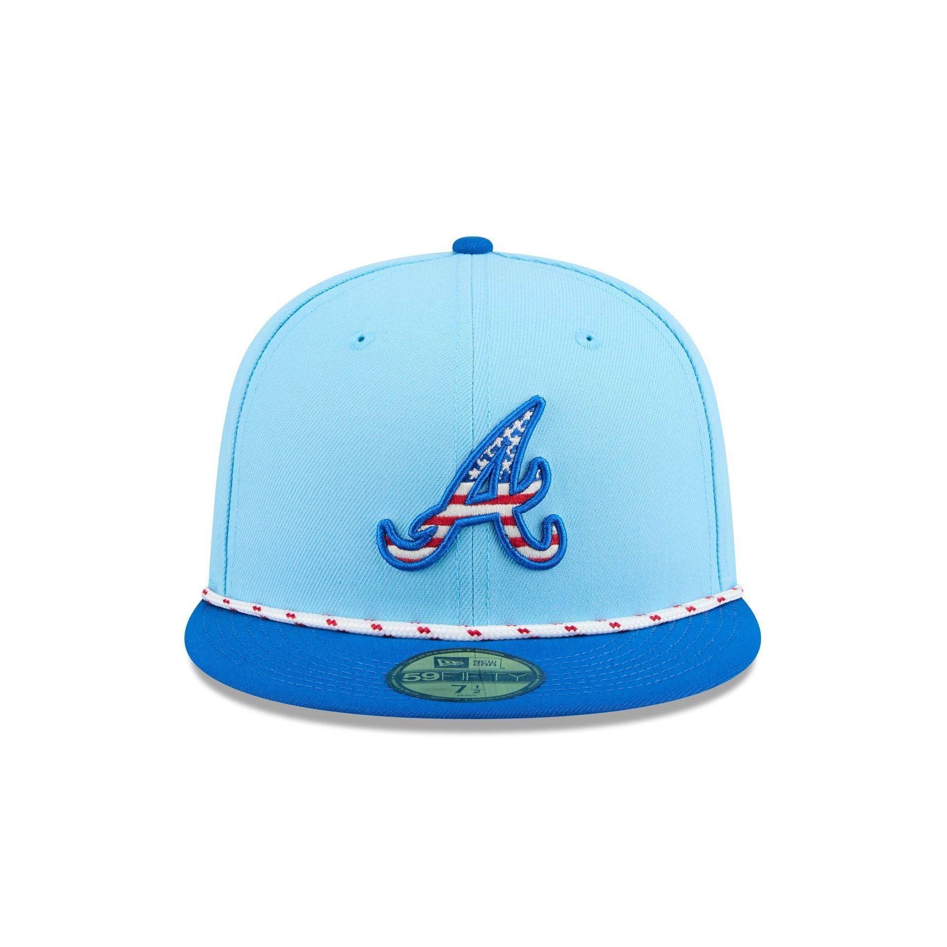 Atlanta Braves Independence Day 2025 59FIFTY Fitted Hat Male Product Image