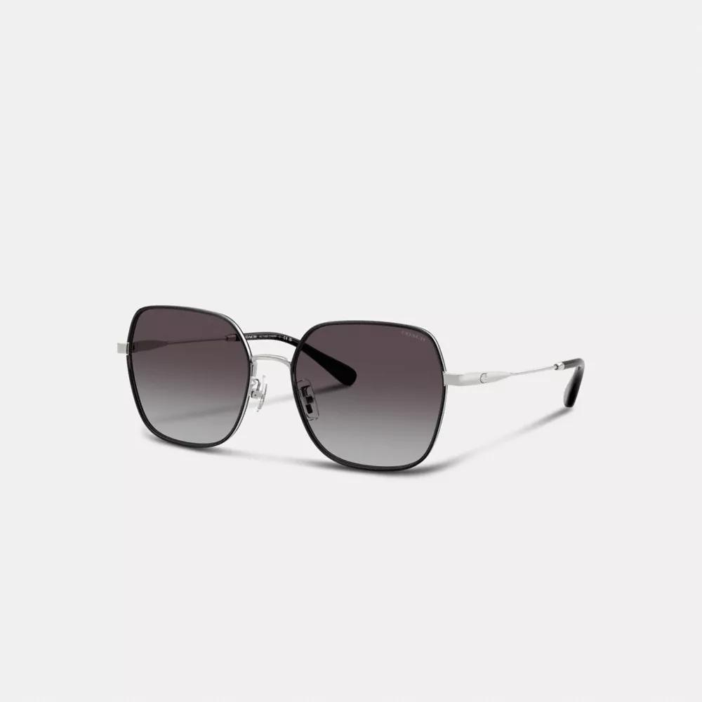Metal Thin Square Sunglasses Product Image