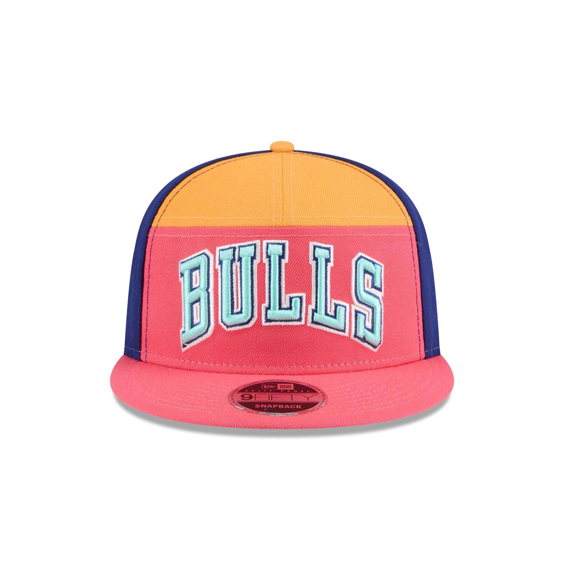 Philadelphia Eagles Coral 9FIFTY Split Panel Snapback Hat Male Product Image
