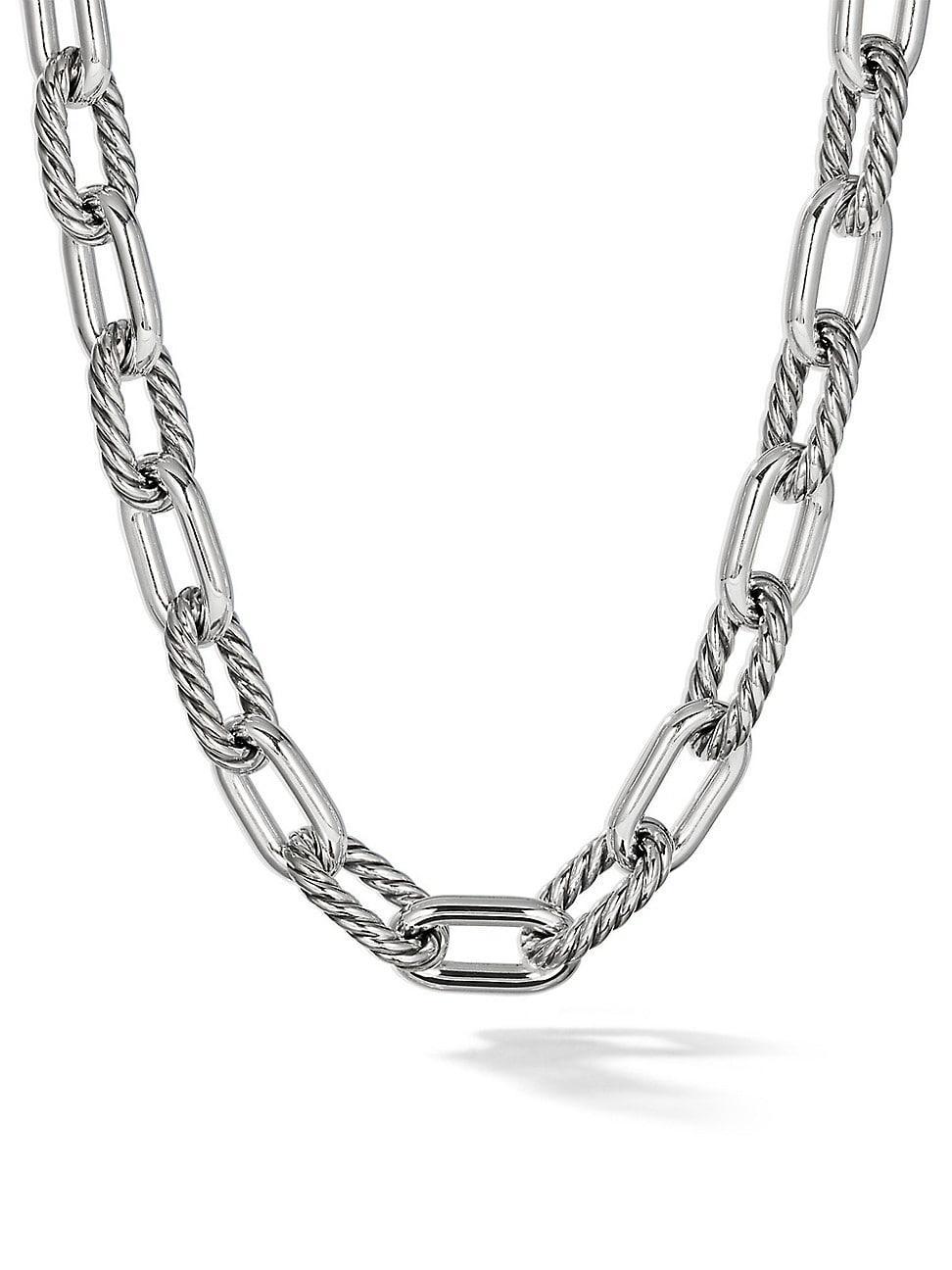 Womens DY Madison Chain Necklace in Sterling Product Image