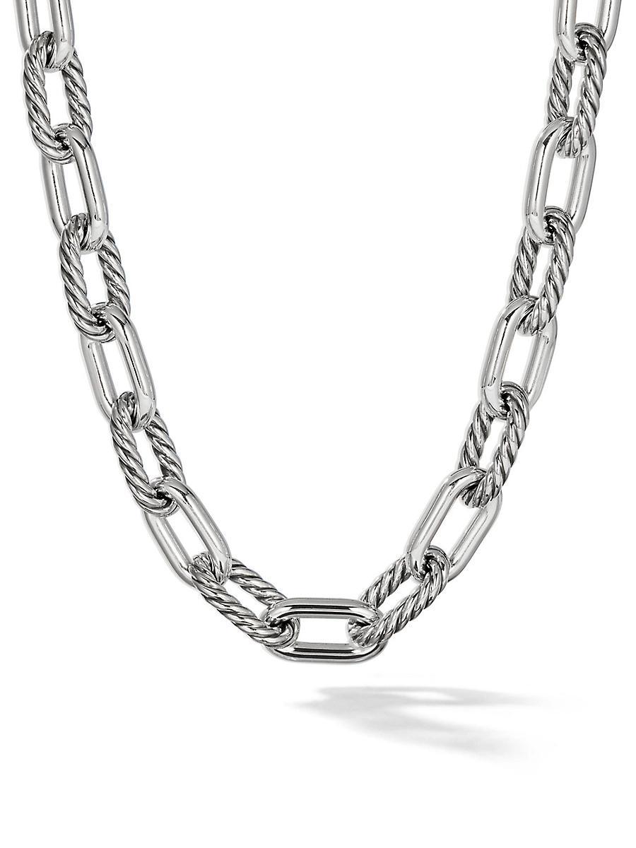 Womens DY Madison Chain Necklace in Sterling Product Image