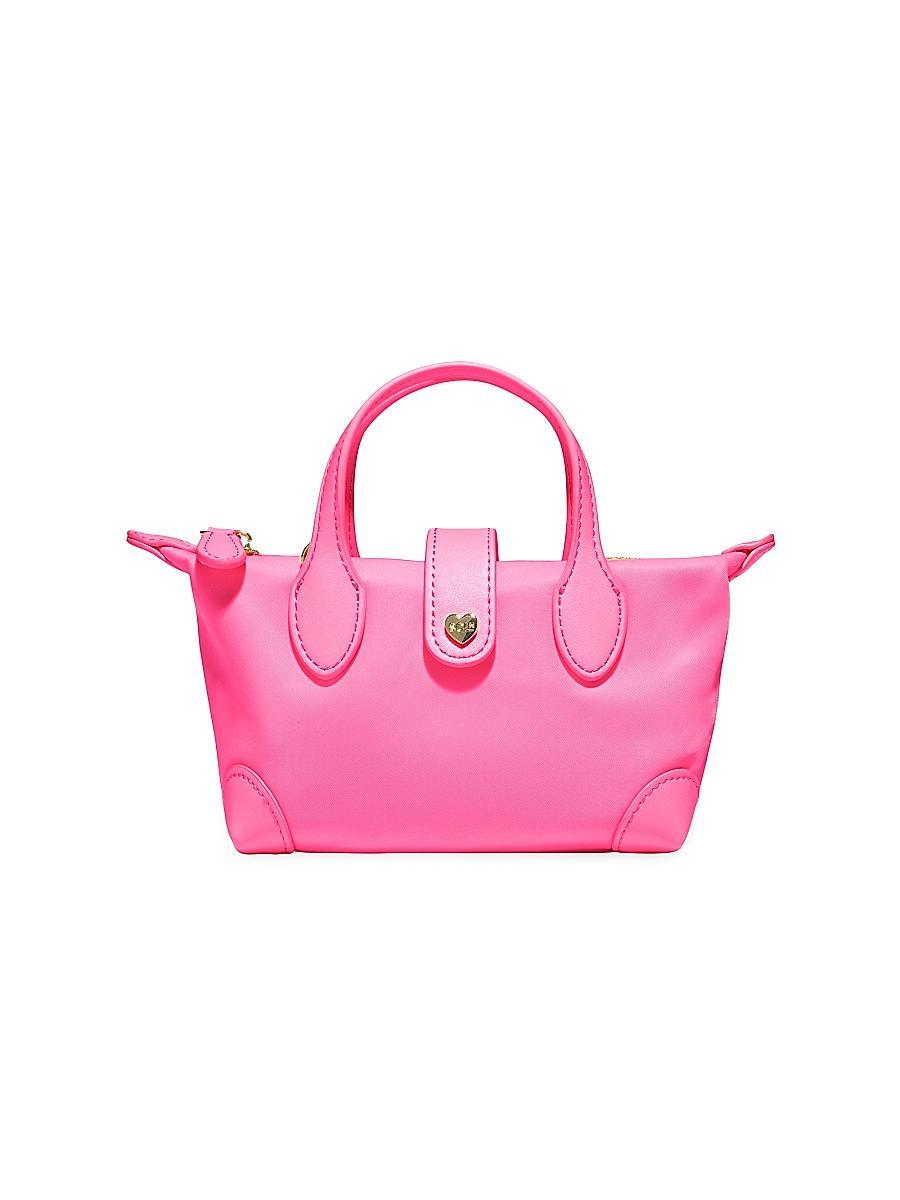 Womens Micro Pouchette Nylon Top Handle Bag Product Image