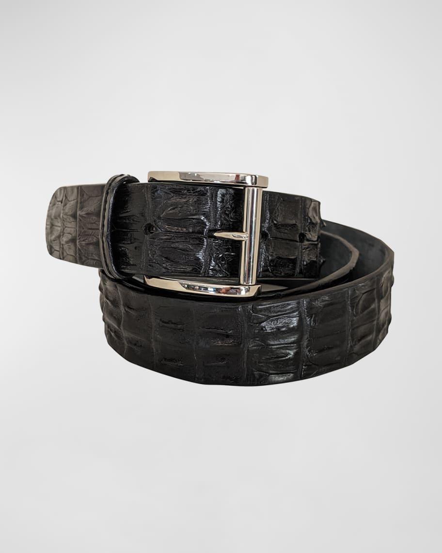 Mens Hornback Crocodile Belt Product Image