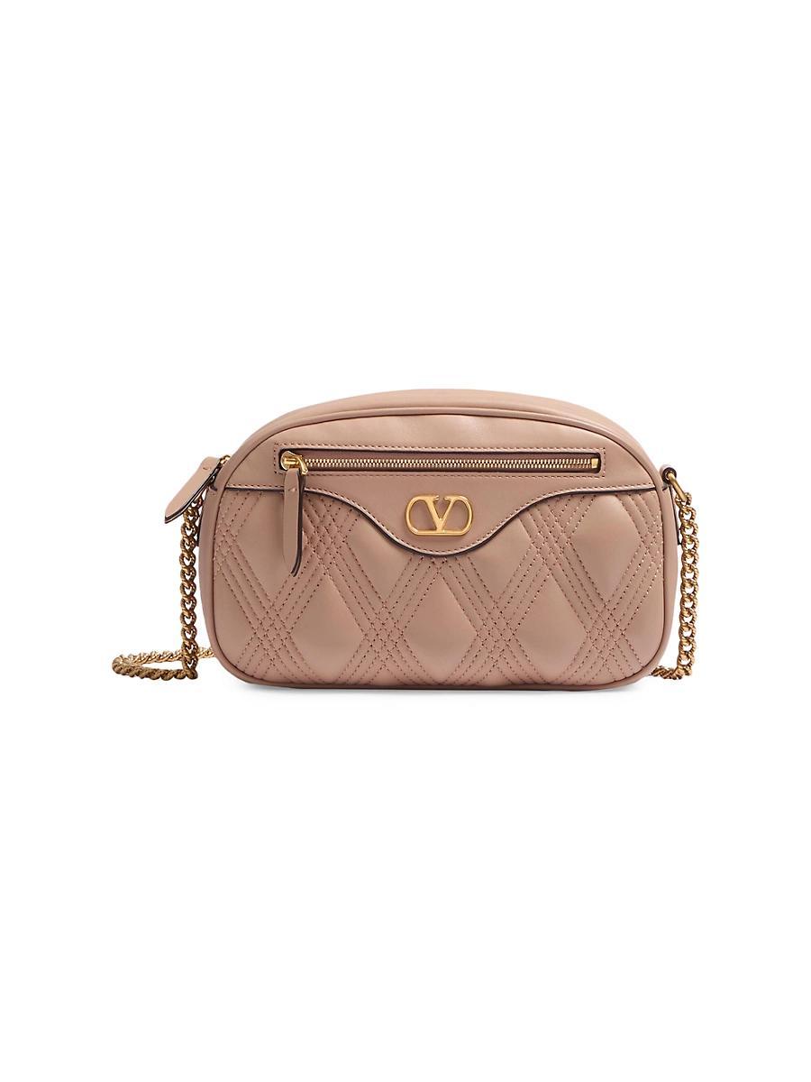 Womens Quiltie 67 Medium Shoulder Bag in Quilted Nappa Leather Product Image