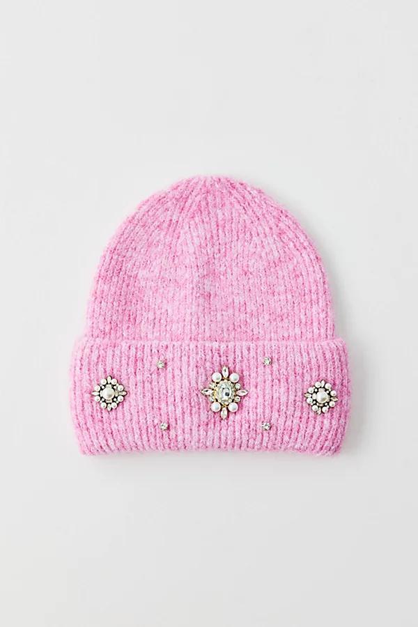 Deco Cuff Beanie Womens at Urban Outfitters Product Image