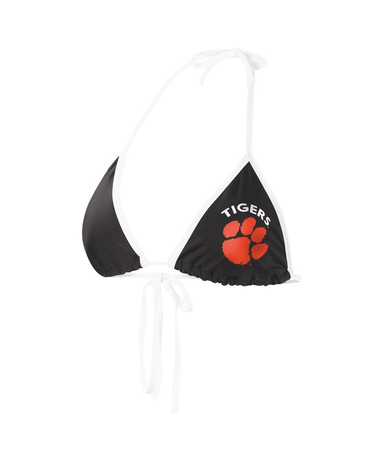Womens G-III 4Her by Carl Banks Clemson Tigers Perfect Match Bikini Top Product Image