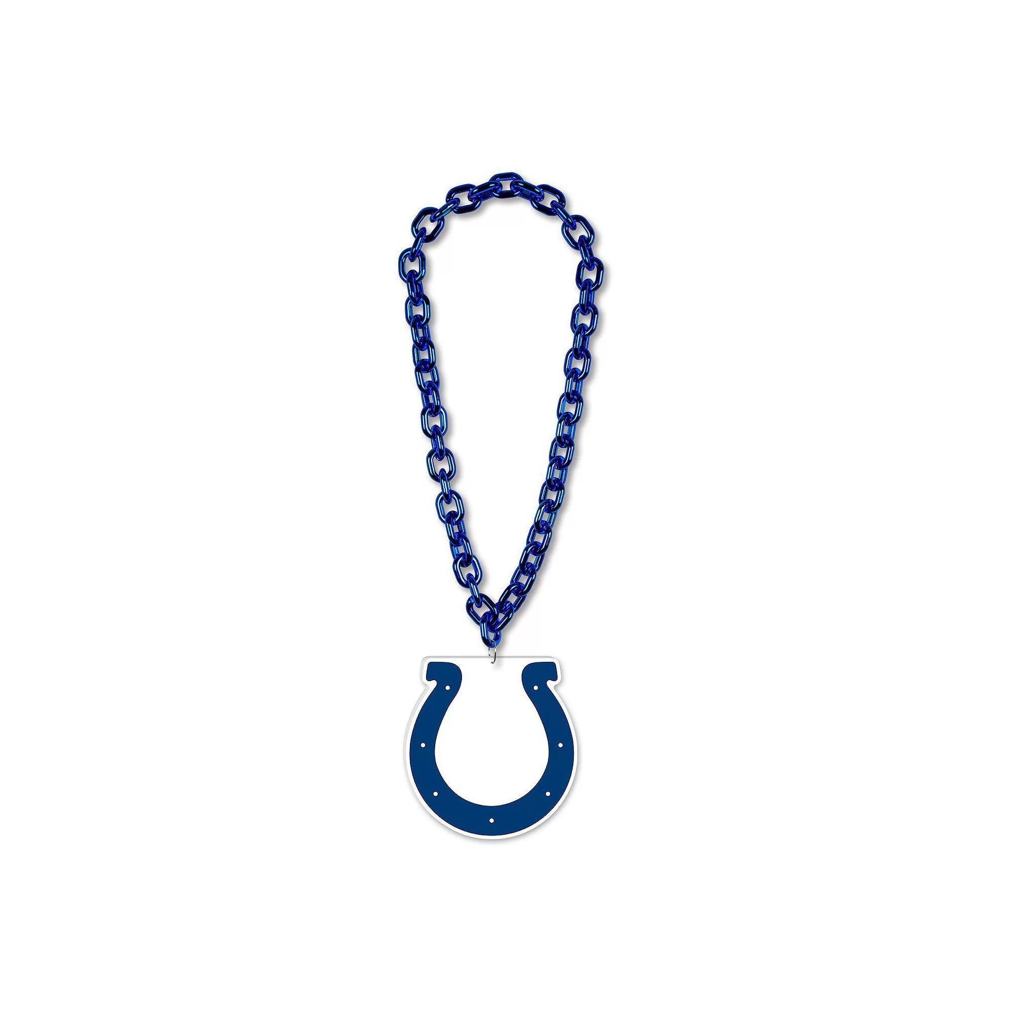 WinCraft Indianapolis Colts Big Chain Logo Necklace, Men's, Team Product Image