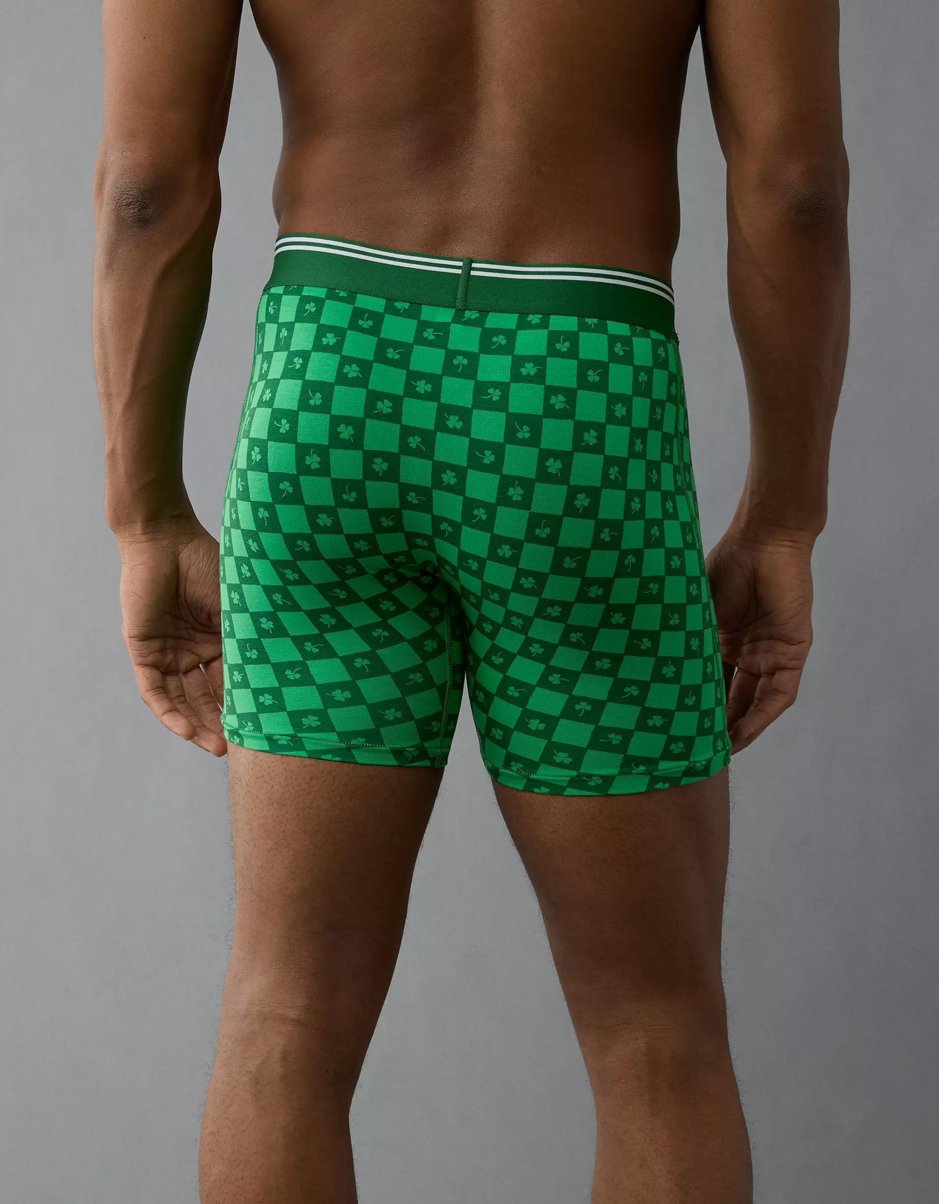 AEO Men's Floral 6" Ultra Soft Boxer Brief Product Image