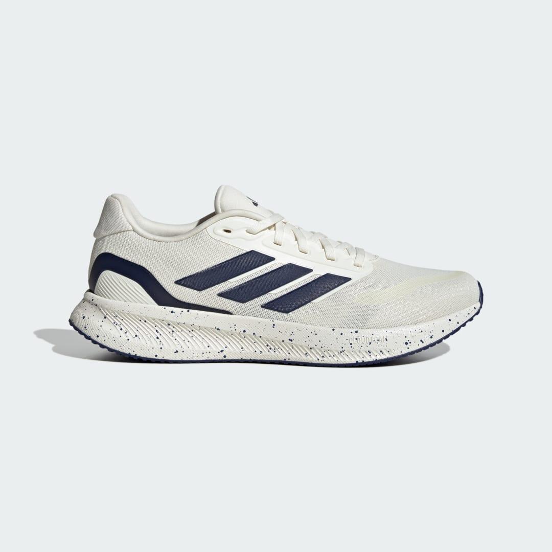adidas Runfalcon 5 Running Shoes Cloud White 8 Mens Product Image