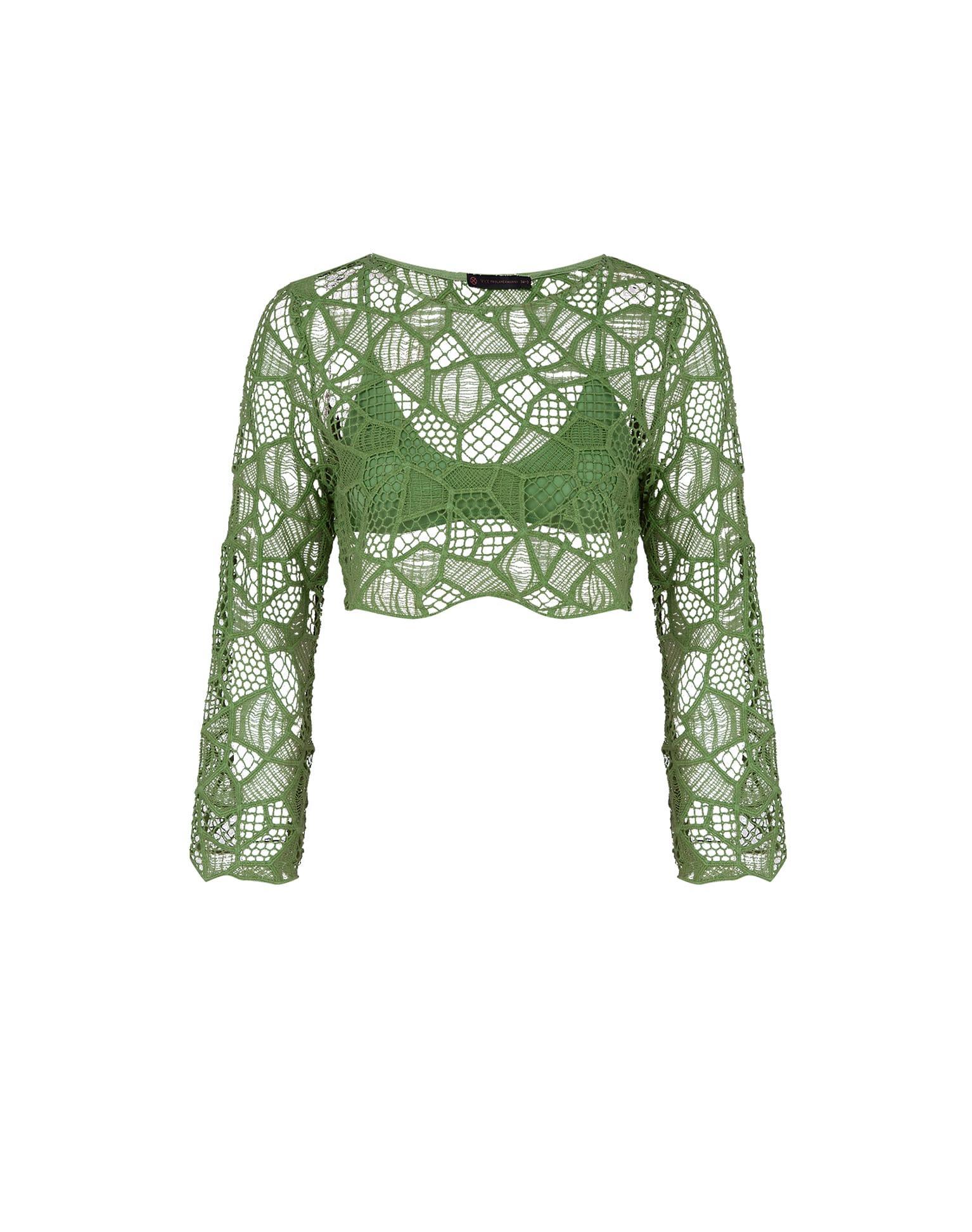 Hollie Blouse - Aloe Product Image
