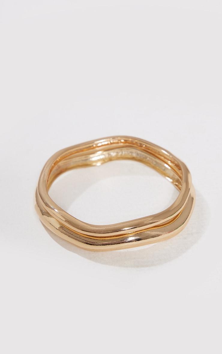 Gold Simple Multipack Bangles Product Image