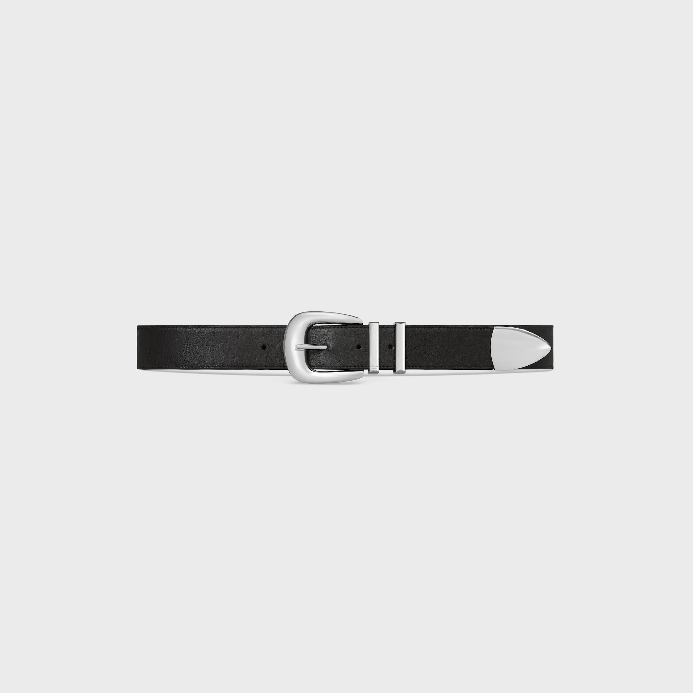 LARGE 35MM WESTERN BELT IN VINTAGE CALFSKIN Product Image