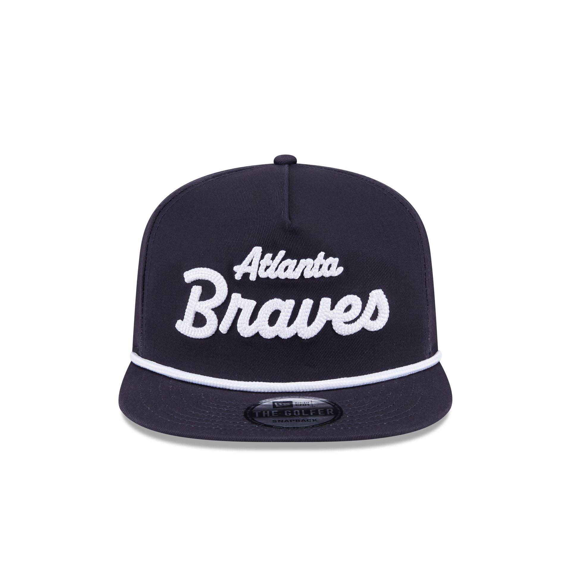 Atlanta Braves Team Text Golfer Hat Male Product Image