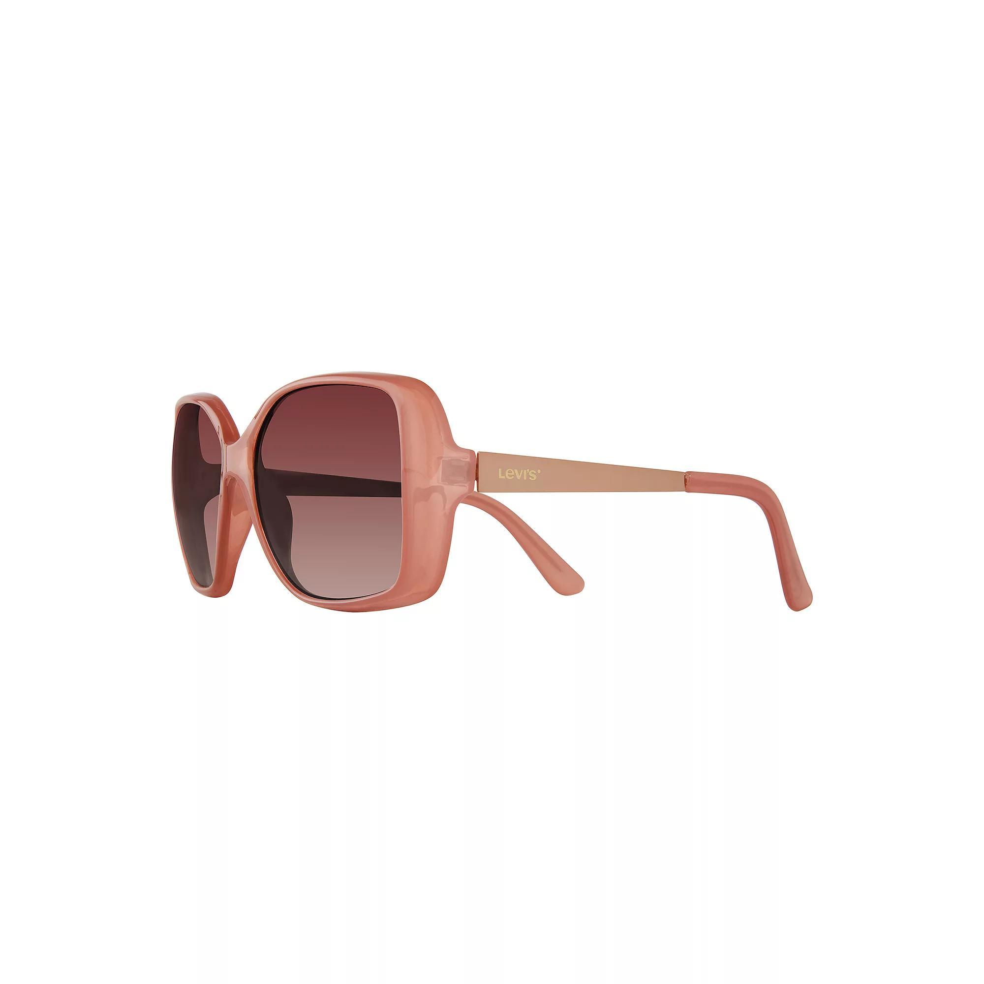 Womens Levis 59mm Fashion Rectangle Gradient Sunglasses Product Image