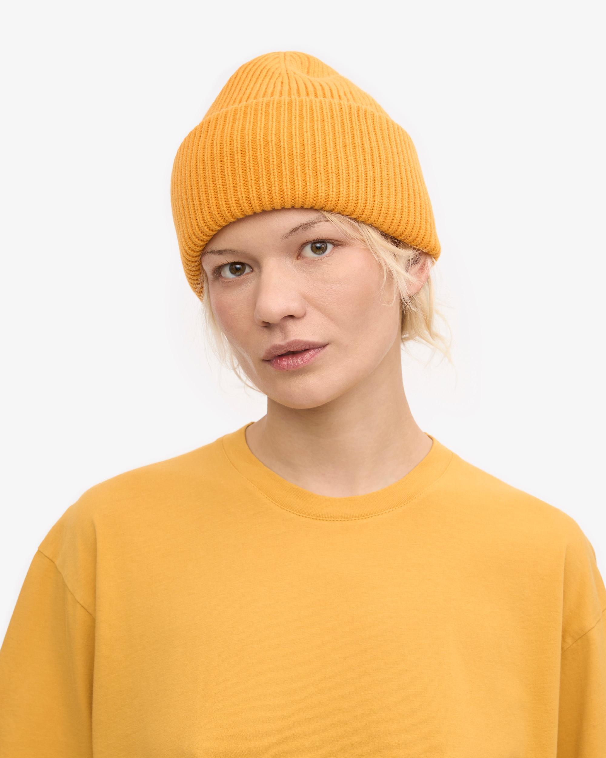 Merino Wool Hat - Stone Blue Product Image