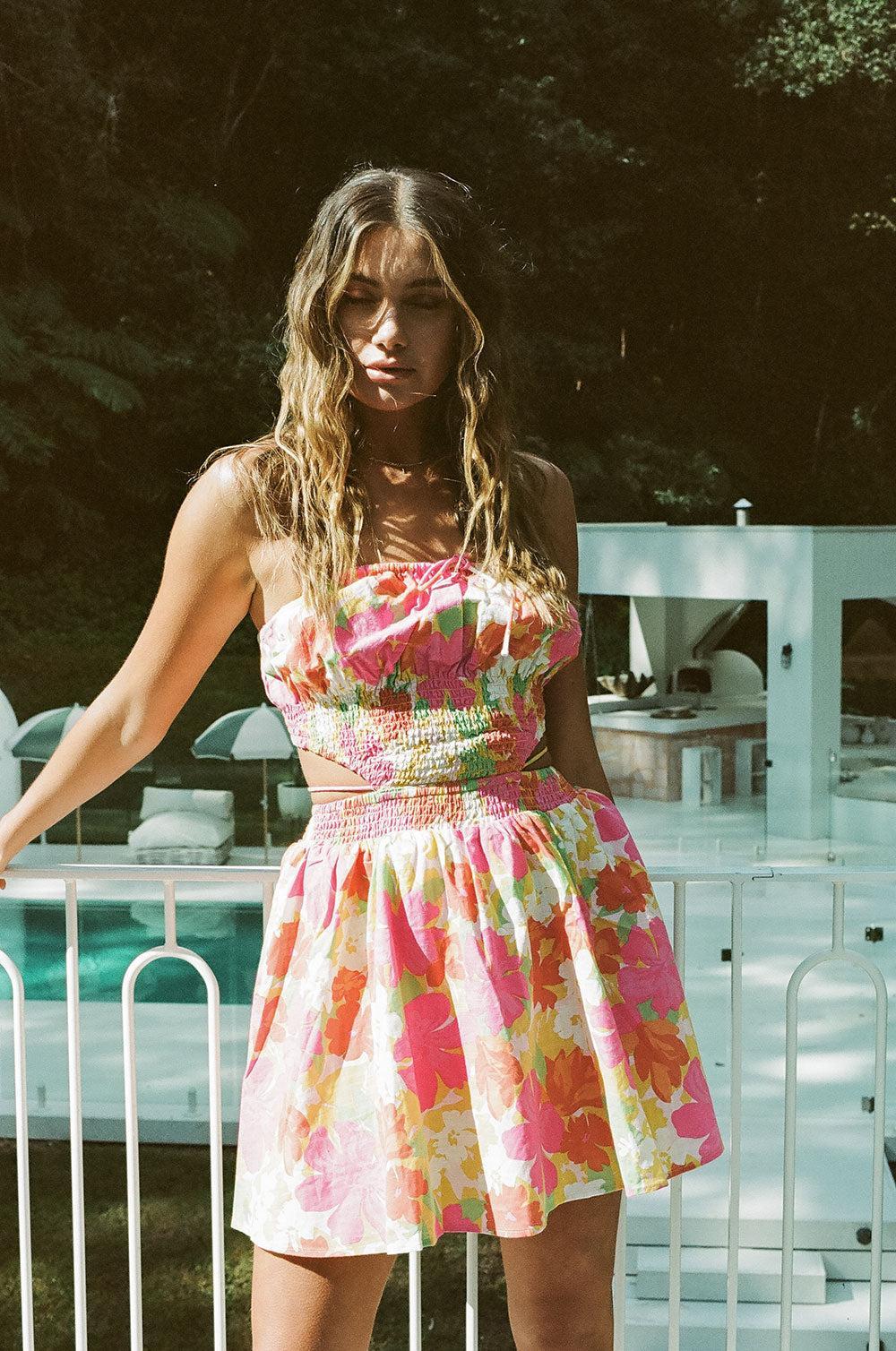 Bianca Shirred Dress Product Image