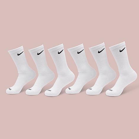 Mens Nike 6-pack Everyday Plus Cushion Crew Training Socks Product Image