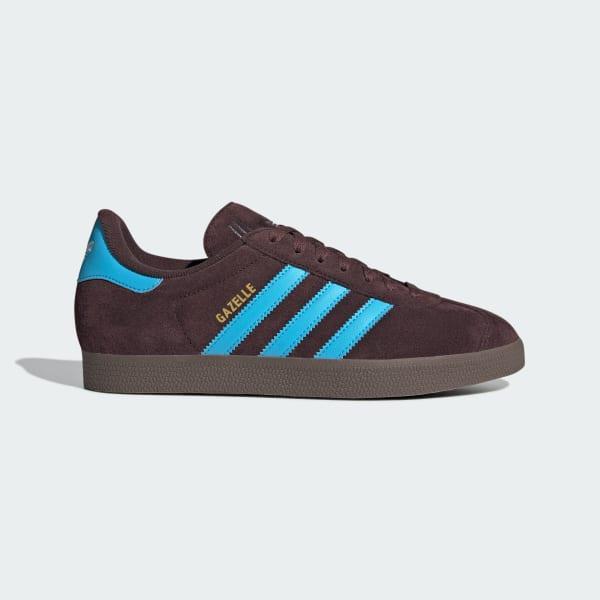 Mens adidas Gazelle Athletic Shoe - Black / Court Green / Gum Product Image