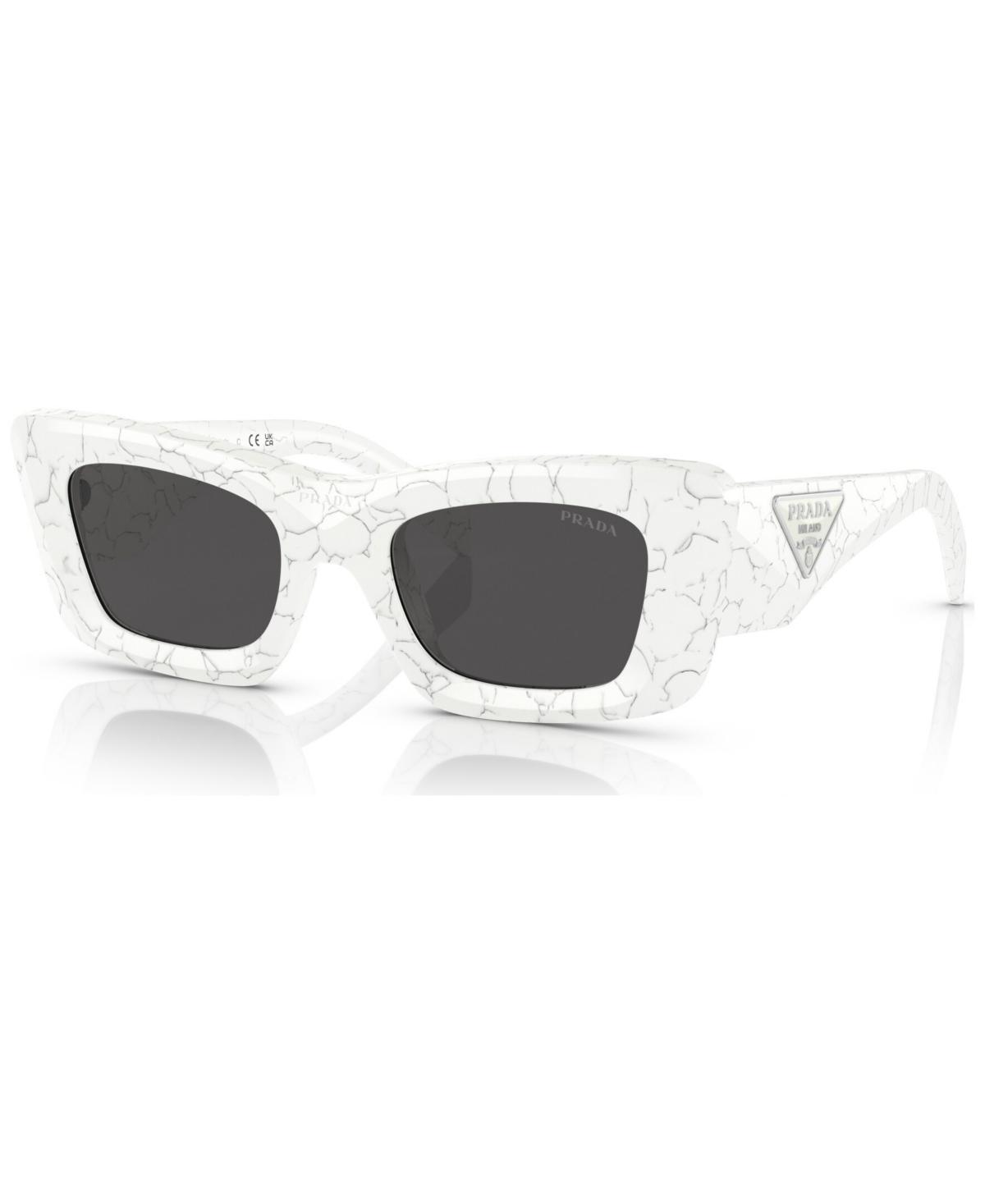 Prada PR 13ZS 50mm Matte Marble Cat Eye Statement Sunglasses Product Image