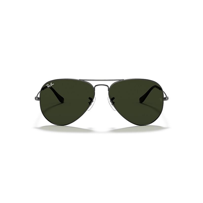 Ray-Ban Unisex 58mm Gradient Aviator Sunglasses in Black at Nordstrom Product Image