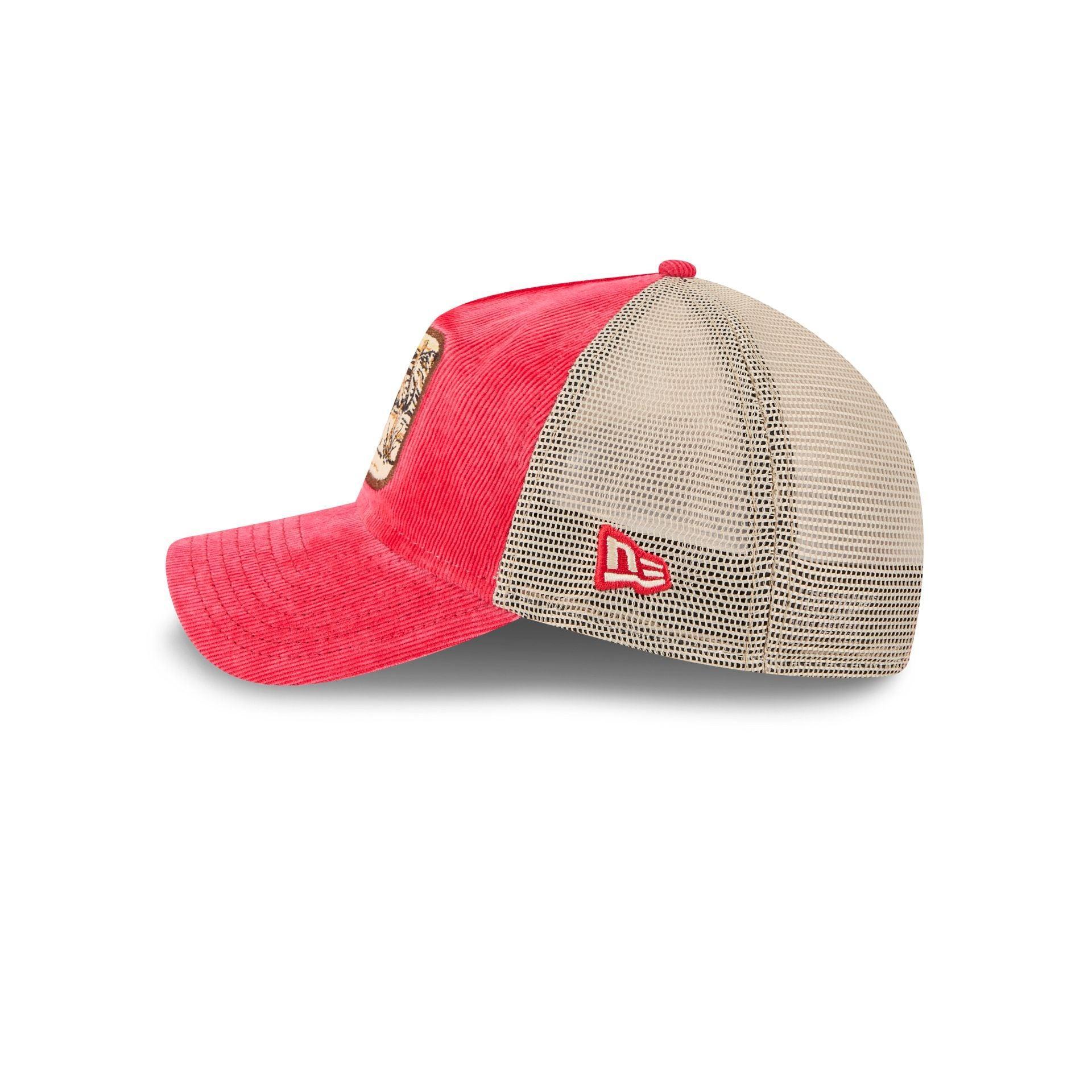 Kansas City Chiefs Vintage Landscape 9TWENTY A-Frame Trucker Hat Male Product Image