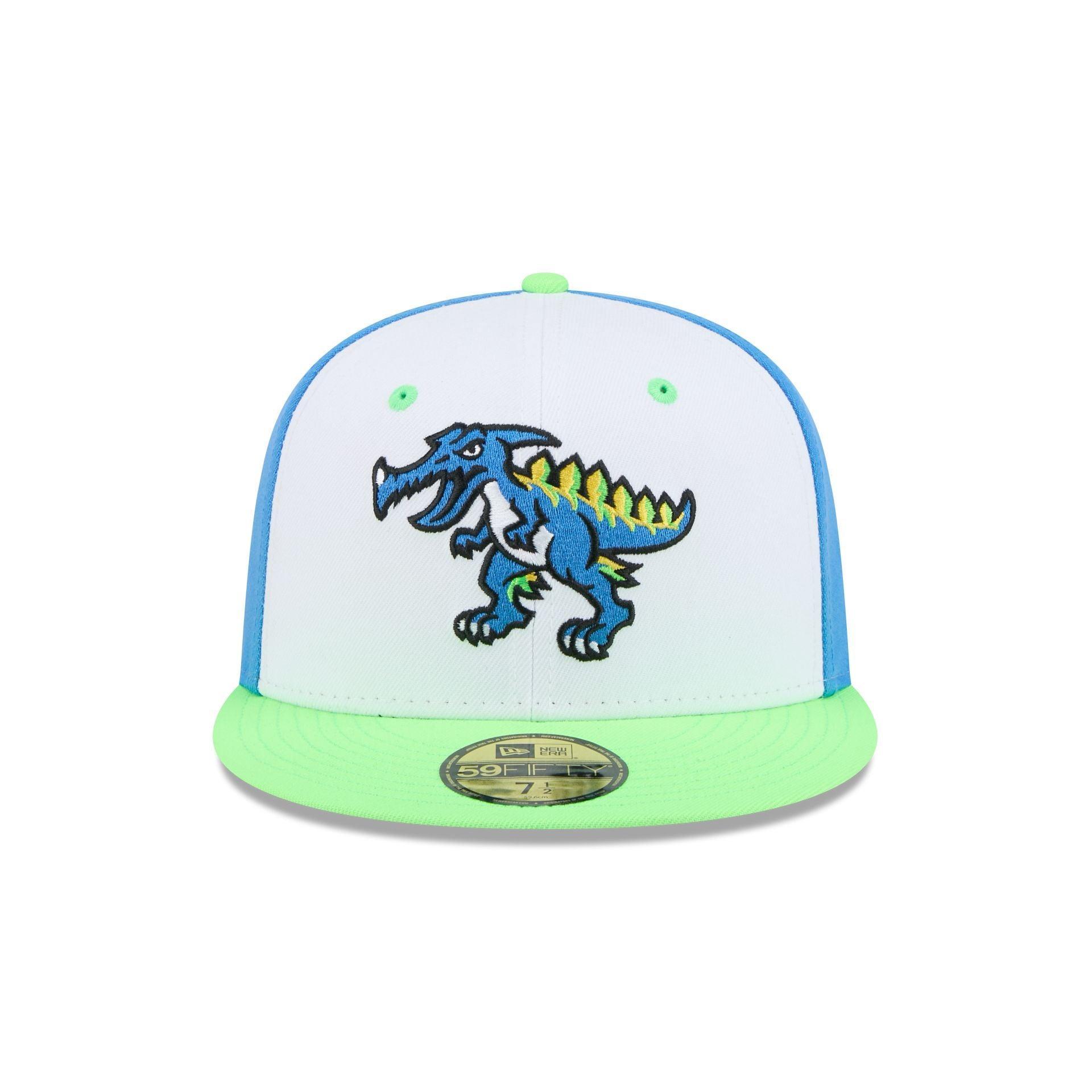 Myrtle Beach Pelicans Theme Night Blue 59FIFTY Fitted Hat Male Product Image