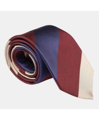 Elizabetta La Vigna - Extra Long Printed Silk Tie for Men in Navy at Nordstrom Product Image