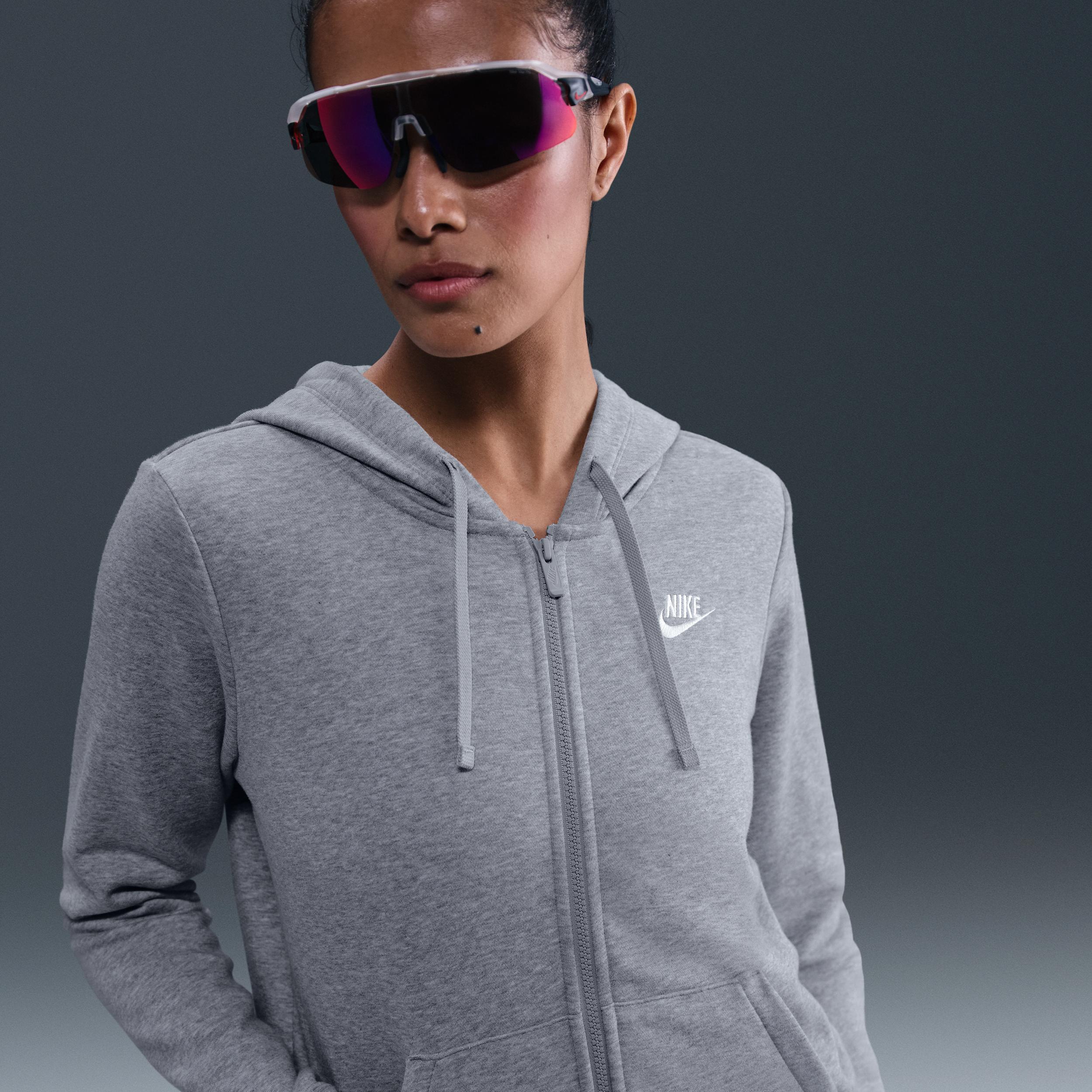 Women's Nike Sportswear Club Fleece Full-Zip Hoodie Product Image