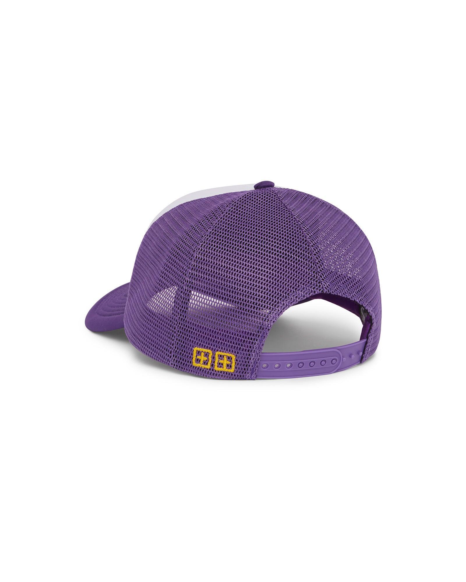 LA AND THE STREETS TRUCKER CAP PURPLE Male Product Image