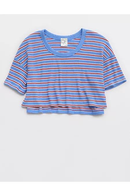 OFFLINE By Aerie Wow Waffle Scoop T-Shirt Women's Product Image