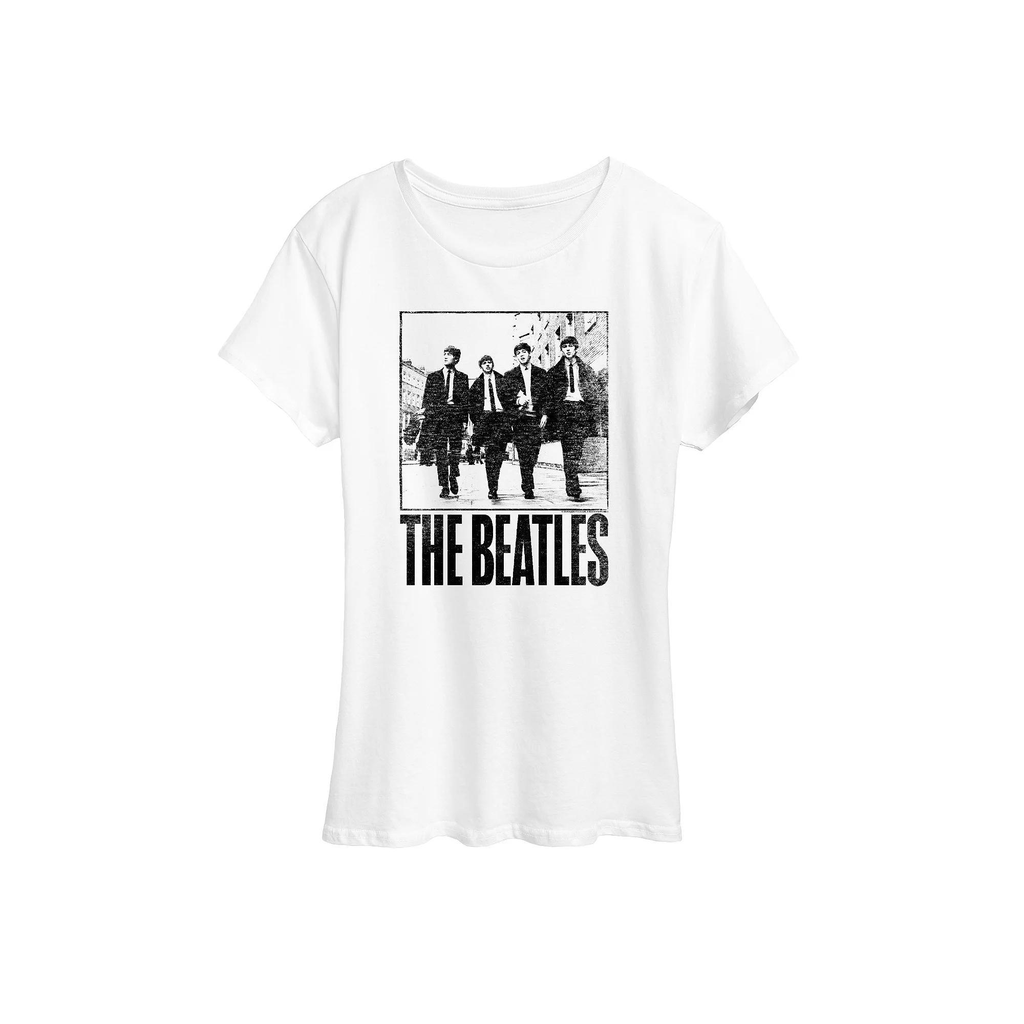 Womens The Beatles Vintage Graphic Tee Product Image