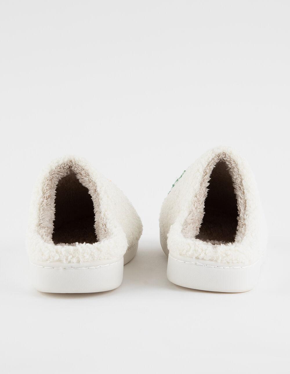 MIA Cozi Peace Womens Clog Slippers - WHITE Product Image
