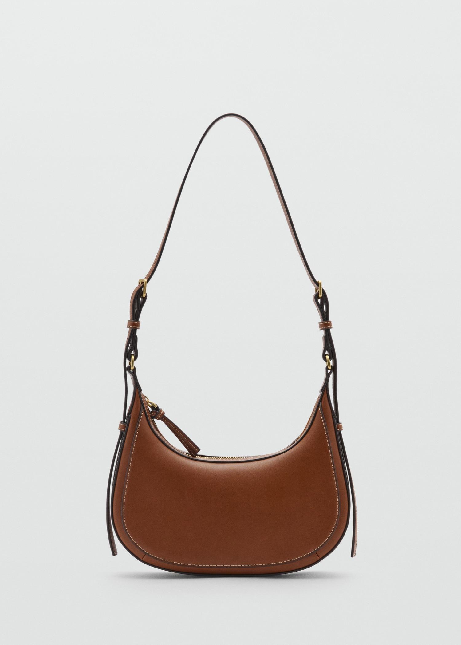 Oval shoulder bag - Women | MANGO USA Product Image