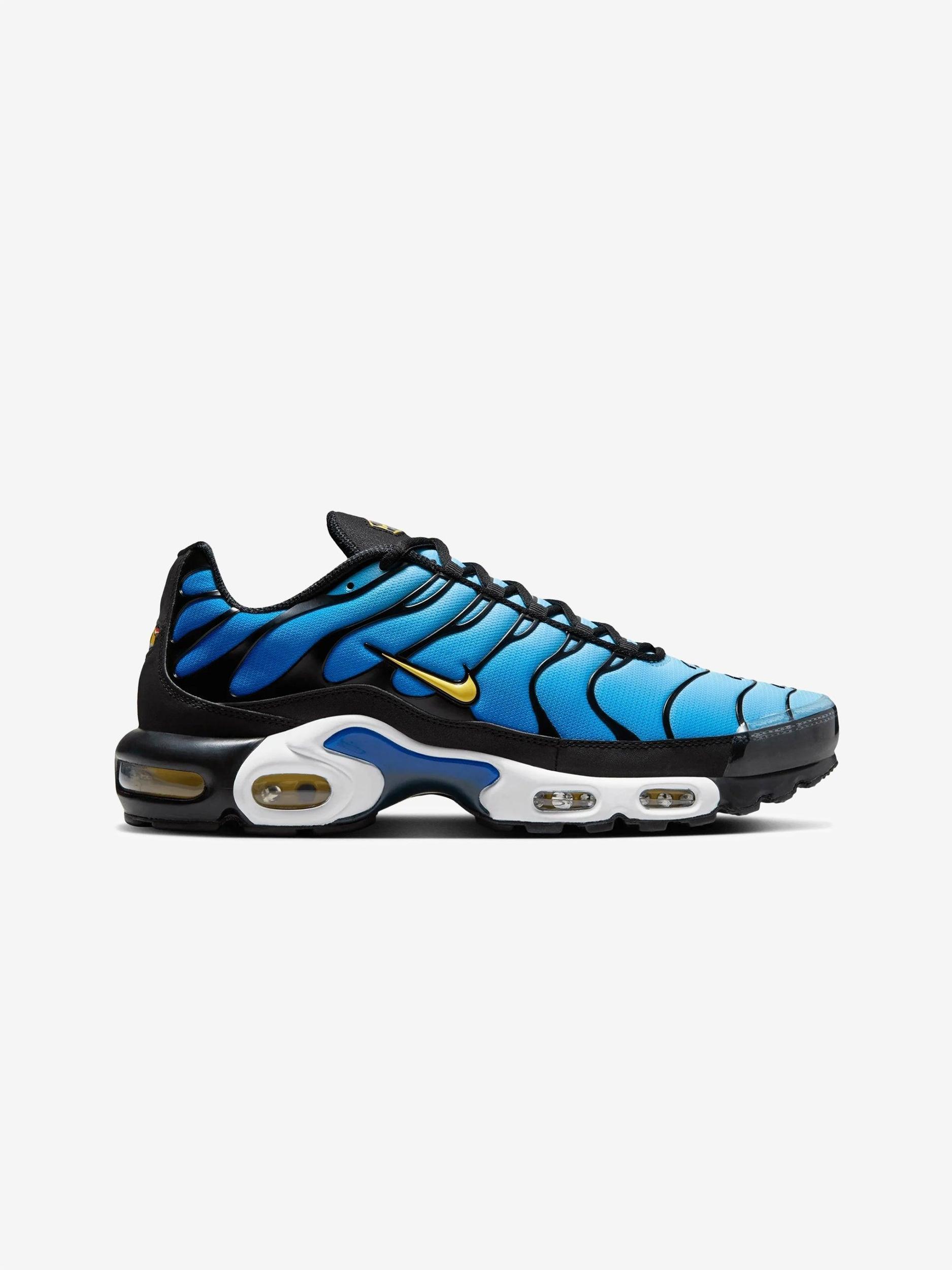 Nike Air Max Plus OG (BLACK/CHAMOIS-SKY BLUE-HYPER BLUE) Product Image