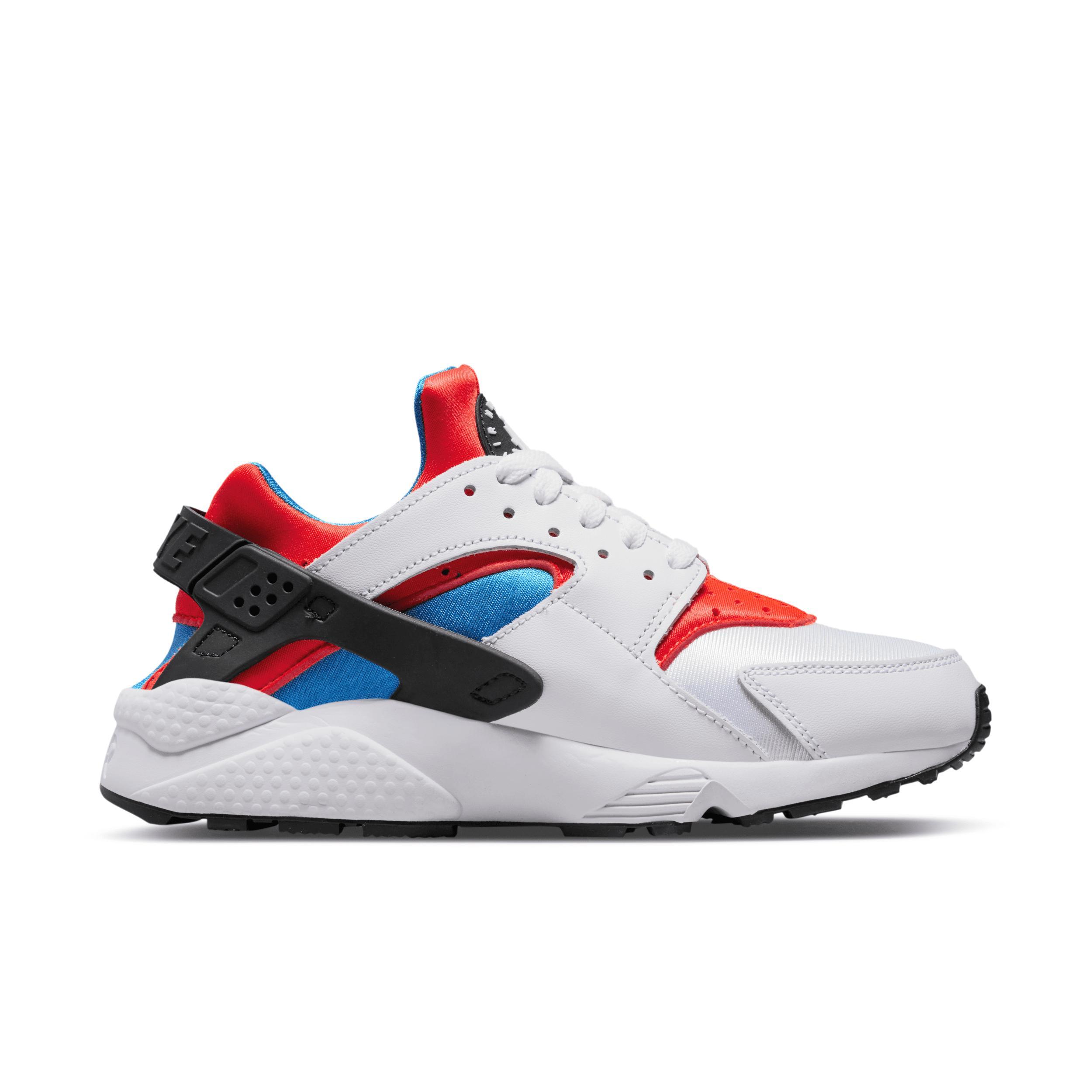 Nike Womens Air Huarache - Shoes White/Black/Crimson Product Image