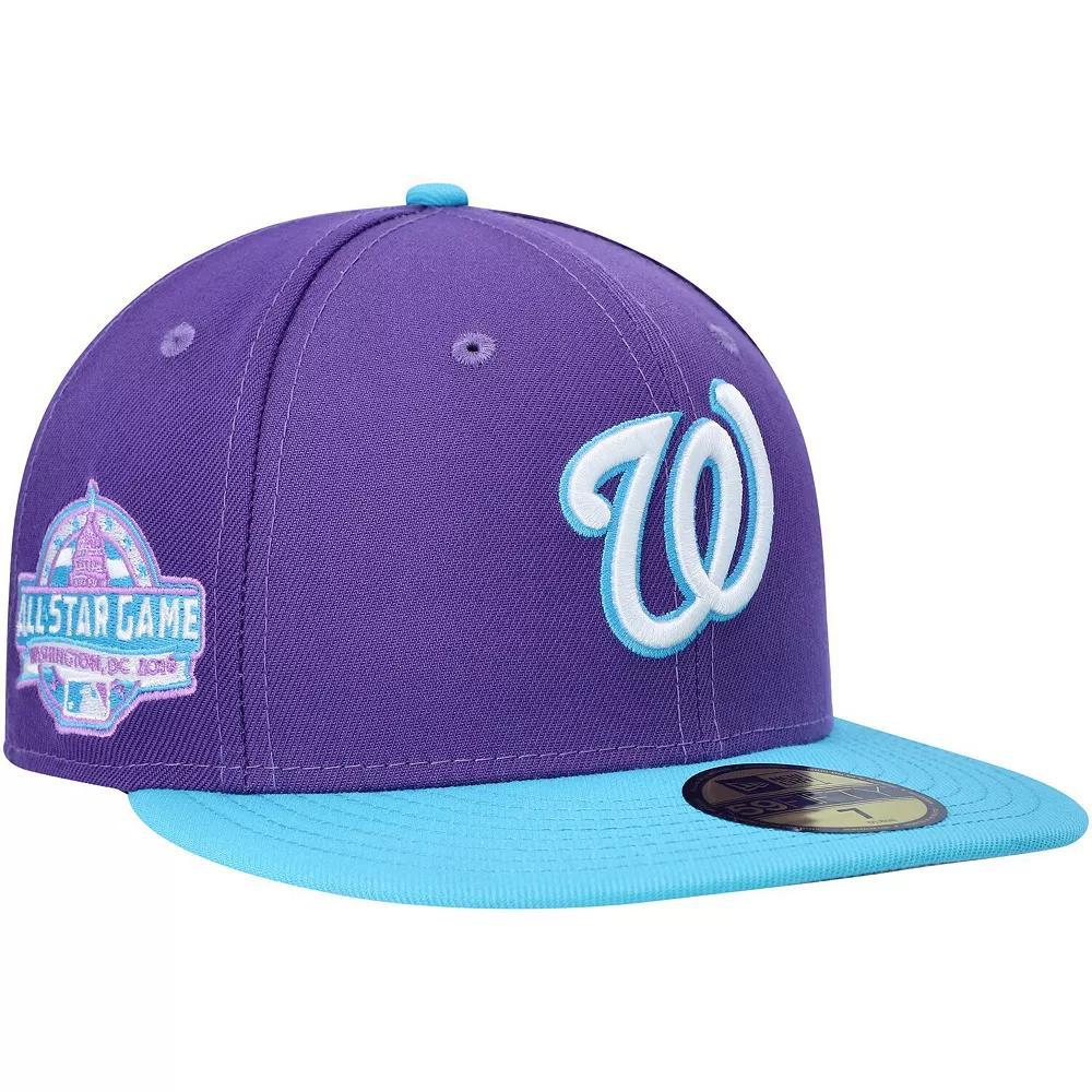 Men's New Era Purple New York Yankees Vice 59FIFTY Fitted Hat, Size: 7 1/8 Product Image