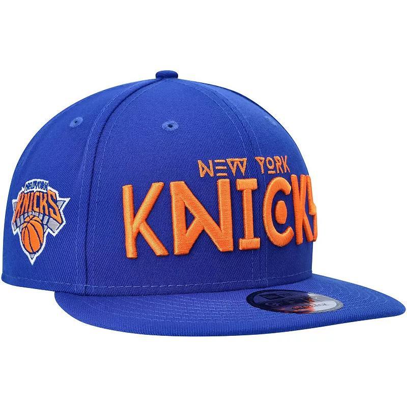 Mens New Era New York Knicks Rocker 9FIFTY Snapback Hat Product Image