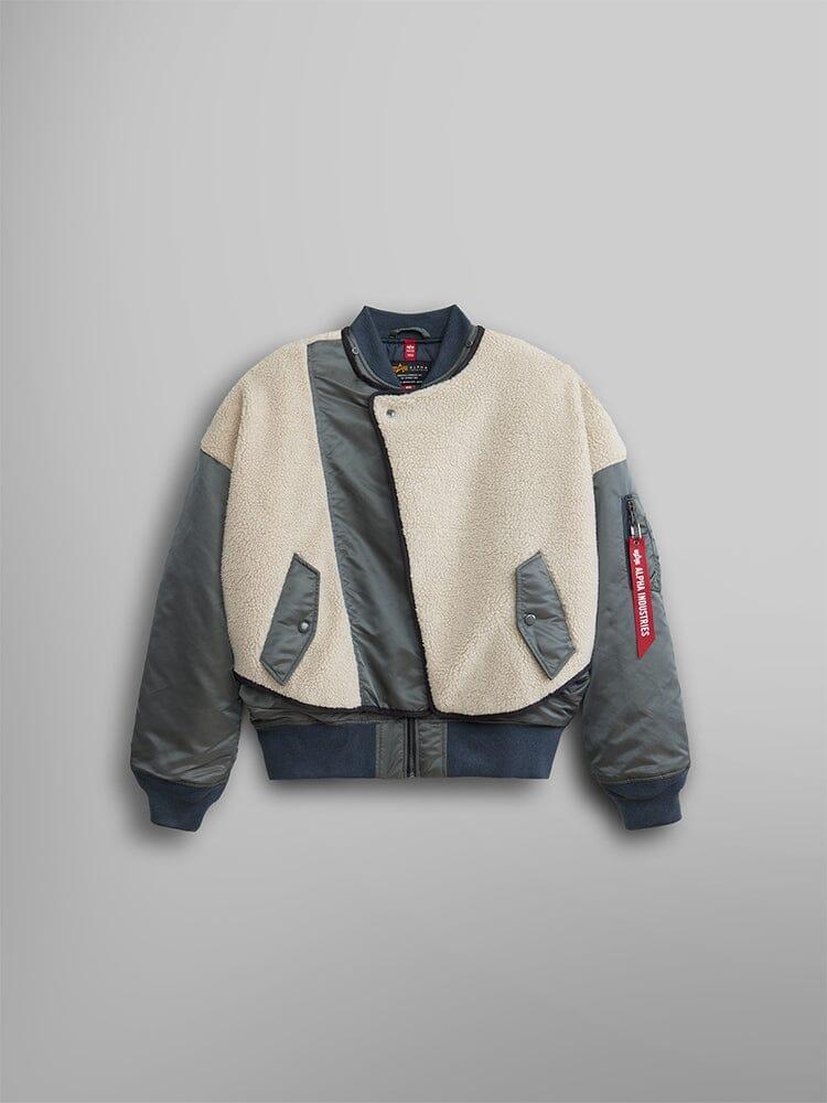 WOMEN'S B-15 SHERPA HYBRID BOMBER JACKET Product Image
