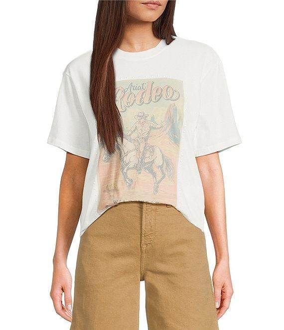 Ariat Short Sleeve Crew Neck Rodeo Western T-Shirt Product Image