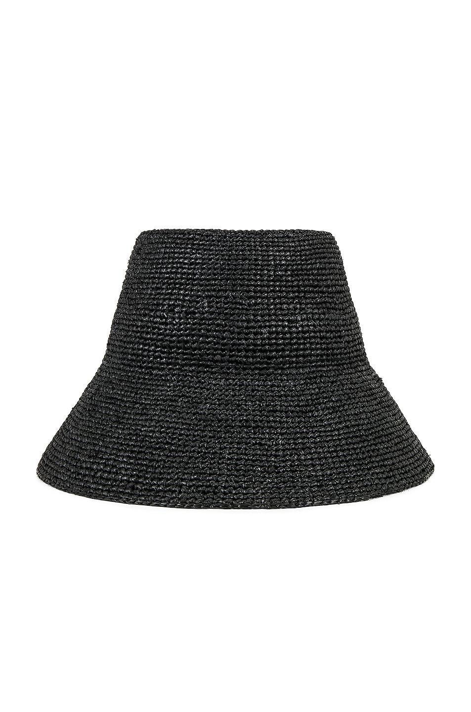 Janessa Leone Felix Straw Bucket Hat Natural XL Product Image