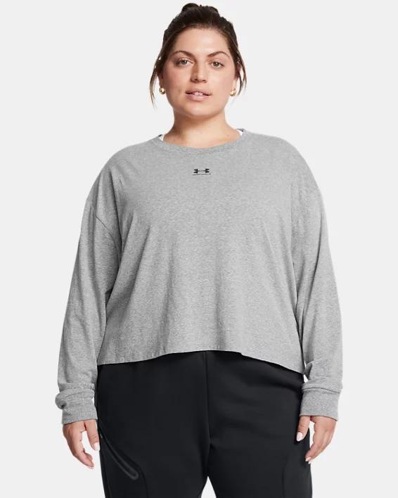 UA Rival Boxy Womens Long Sleeve Product Image