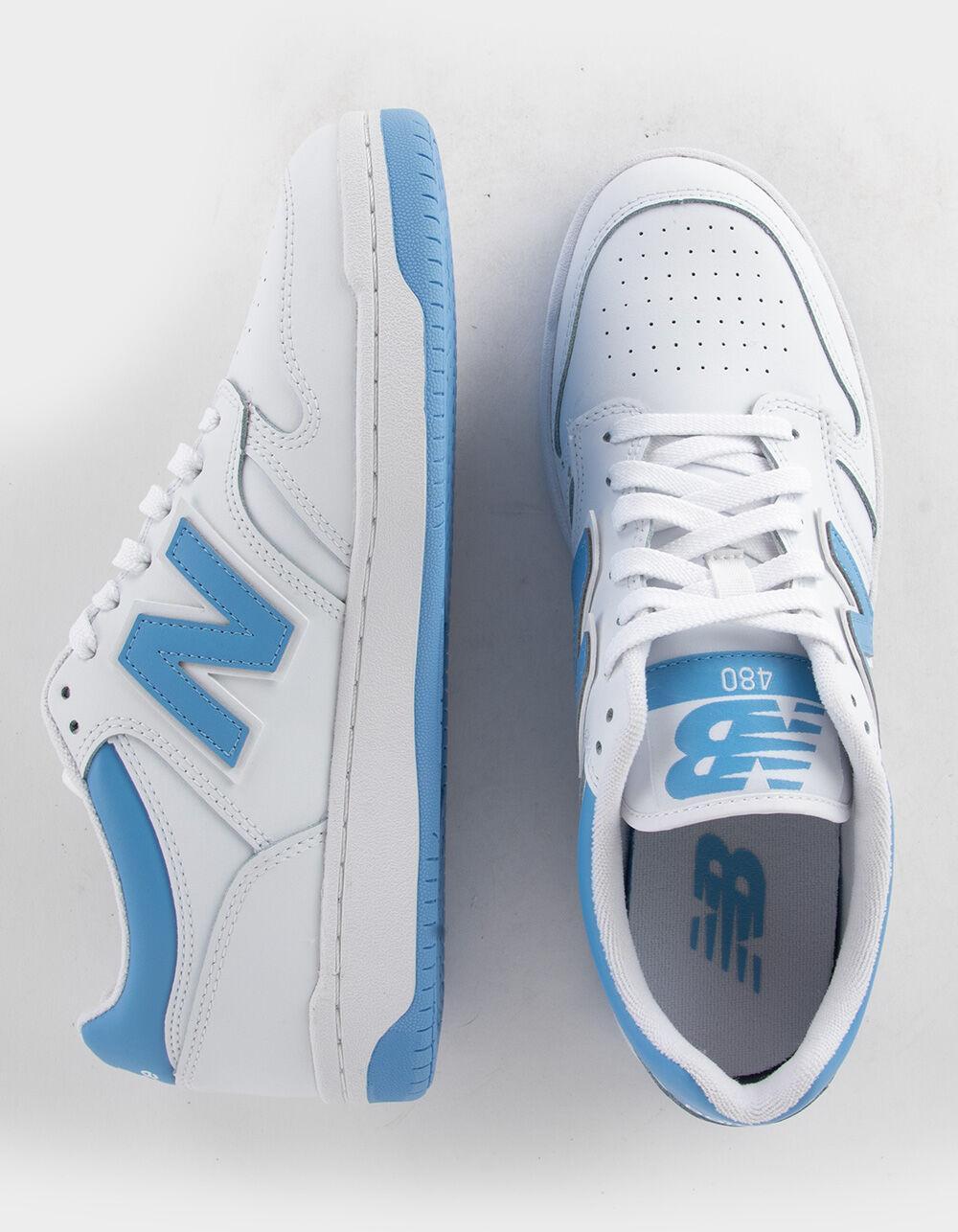 NEW BALANCE 480 Shoes - WHT/BLUE Product Image