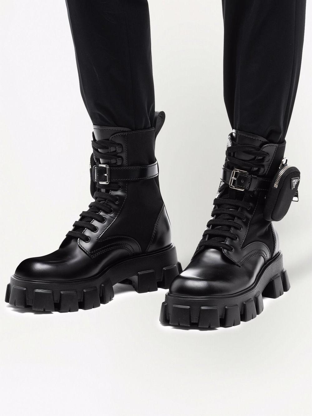 Moonlith pouch-detail ankle boots Product Image