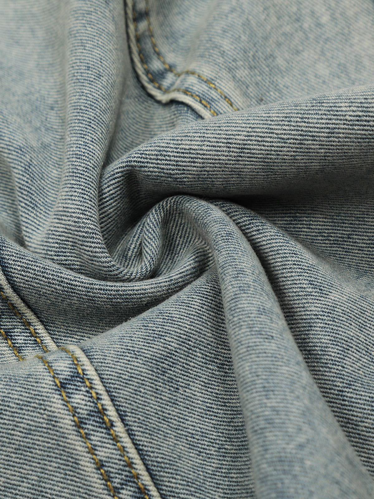Aelfric Eden Rope Washed Baggy Barrel Jeans Product Image