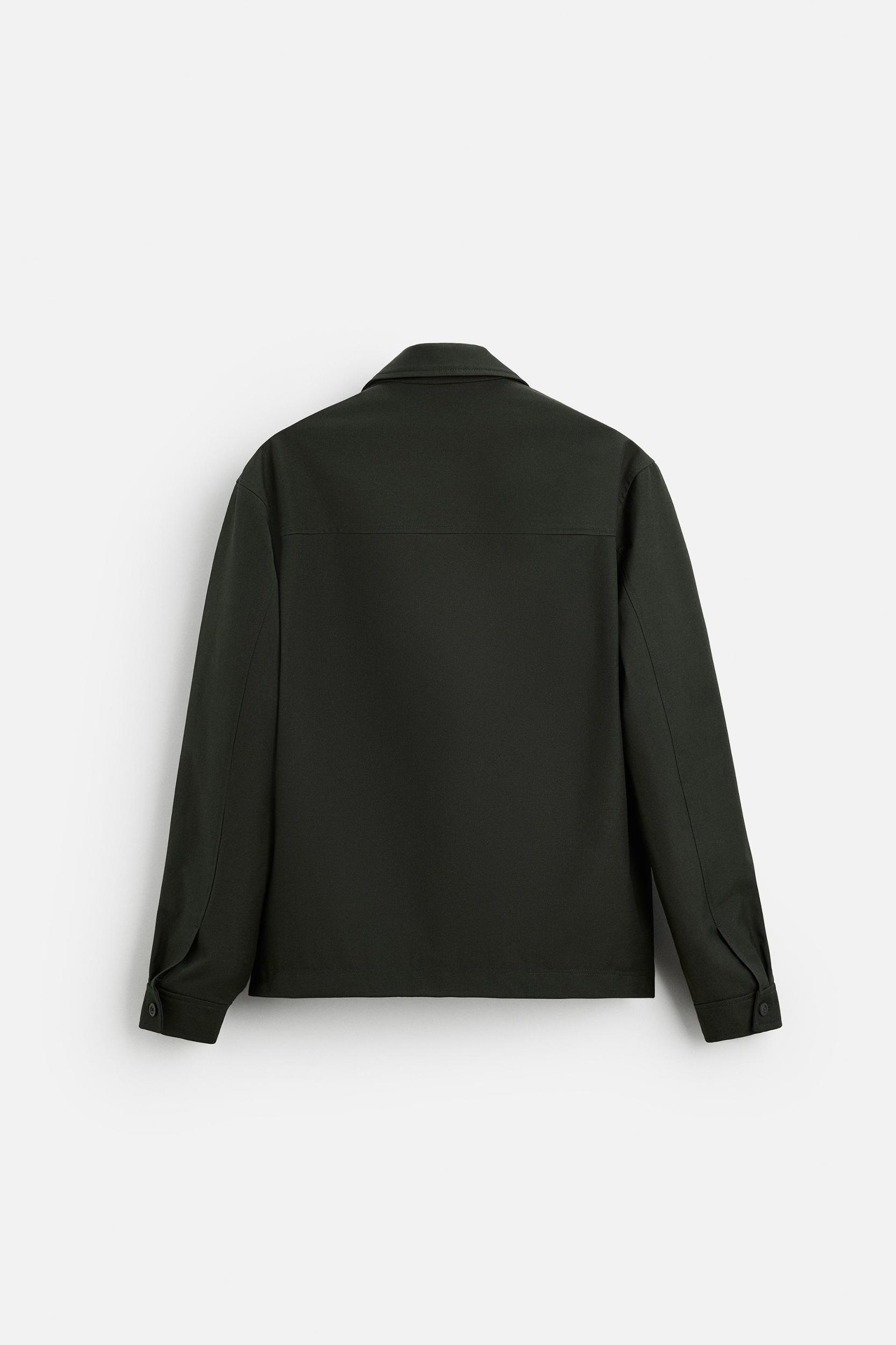 REGULAR FIT PADDED OVERSHIRT Product Image